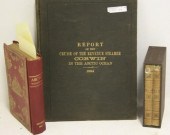 4 BOUND 19TH C BOOKS RELATING