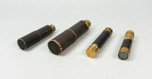 4 BRASS TELESCOPESLot of 4 ext