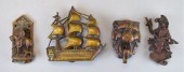 4 BRONZE DOOR KNOCKERS4 bronze