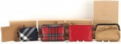 4 BURBERRY BAGS, INCL. LAMINAT