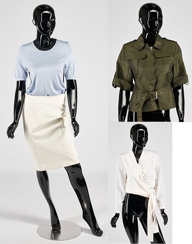 4 BURBERRY GARMENTS, INCL. CASHMERE