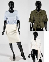 4 BURBERRY GARMENTS, INCL. CAS