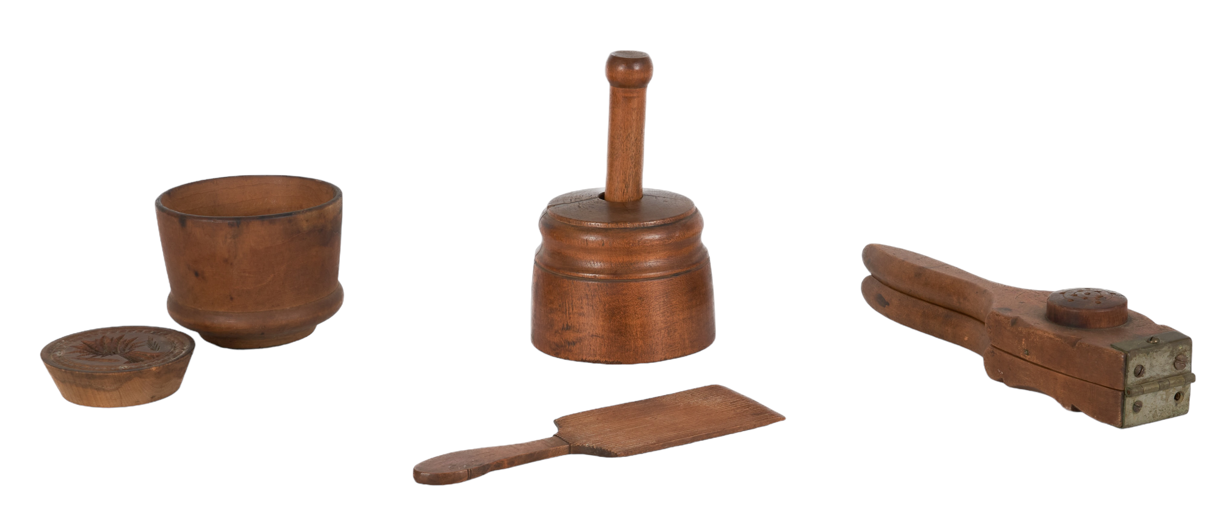 (4) Butter Presses, Lemon Press and