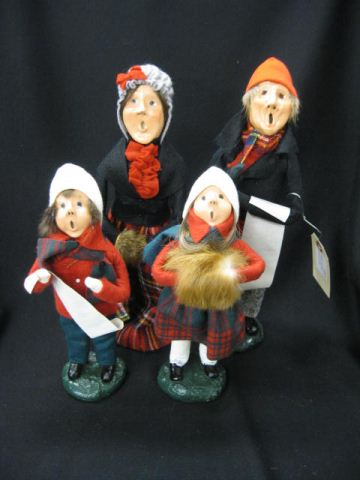 4 Byers Choice Caroling Family 9
