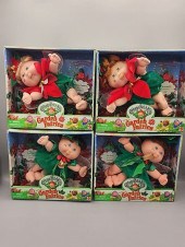 4 Cabbage Patch KIds Garden Fa
