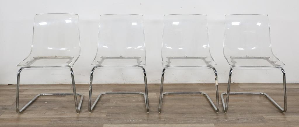 4 CARL OJERSTAM "TOBIAS" CHAIRS FOR