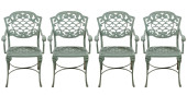 4 CARMEL CAST ALUMINUM OUTDOOR