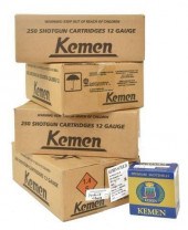 (4) CASES KEMEN 12 GAUGE SHOT