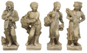 (4) CAST STONE FOUR SEASONS GA