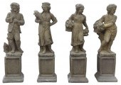 (4) CAST STONE FOUR SEASONS GA
