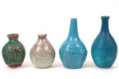 4 CERAMIC VASES BY ERNST & ALM