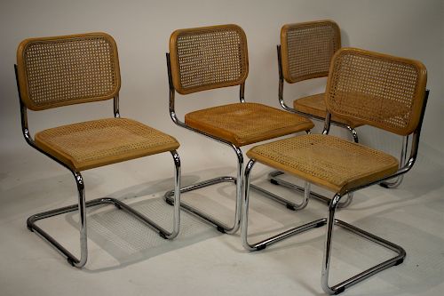 4 CESCA-STYLE SIDE CHAIRS - ROTH