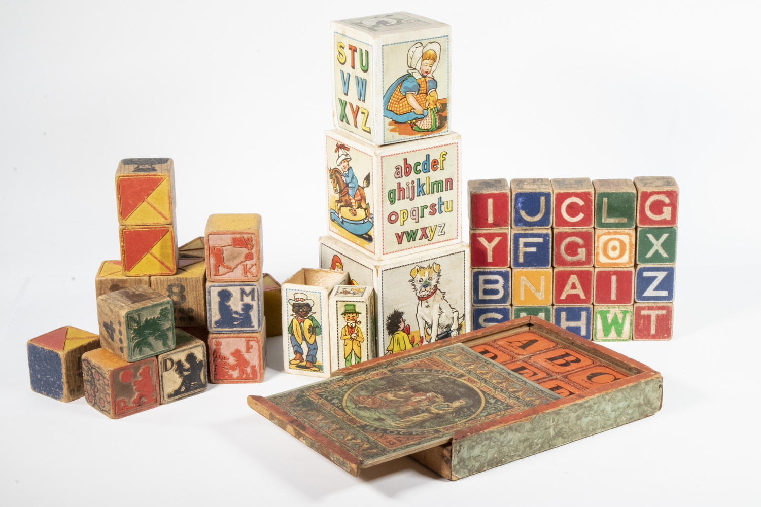 (4) CHILDREN'S BLOCK SETS Group