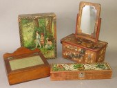 4 CHILDREN'S TOY FURNITURE OR