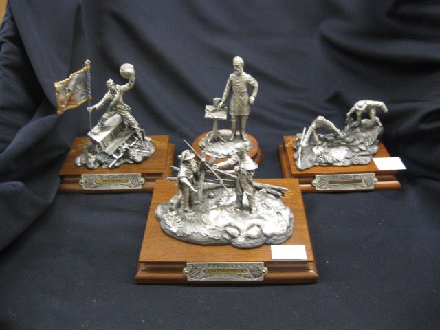 4 Chilmark Pewter Civil War