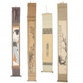 (4) CHINESE AND JAPANESE SCROL
