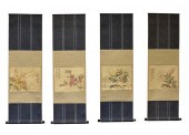 4 CHINESE PAINTING OF SEASON F