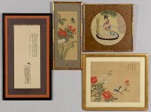 4 CHINESE PAINTINGSFour Chines