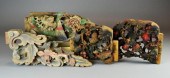 (4) Chinese Polychrome Archite