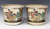 (4) CHINESE PORCELAIN PLANTERS