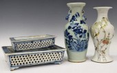 (4) CHINESE PORCELAIN PLANTERS