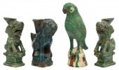 (4) CHINESE SANCAI BIRD & FOO