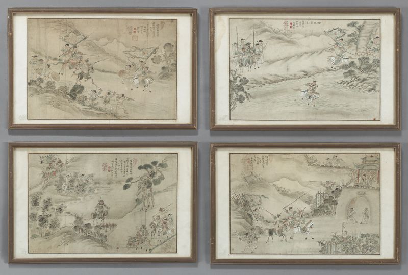 (4) Chinese watercolor