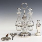(4) CHRISTOFLE SILVERPLATE CRU