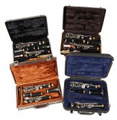 (4) Clarinets, c/o Bundy Reson
