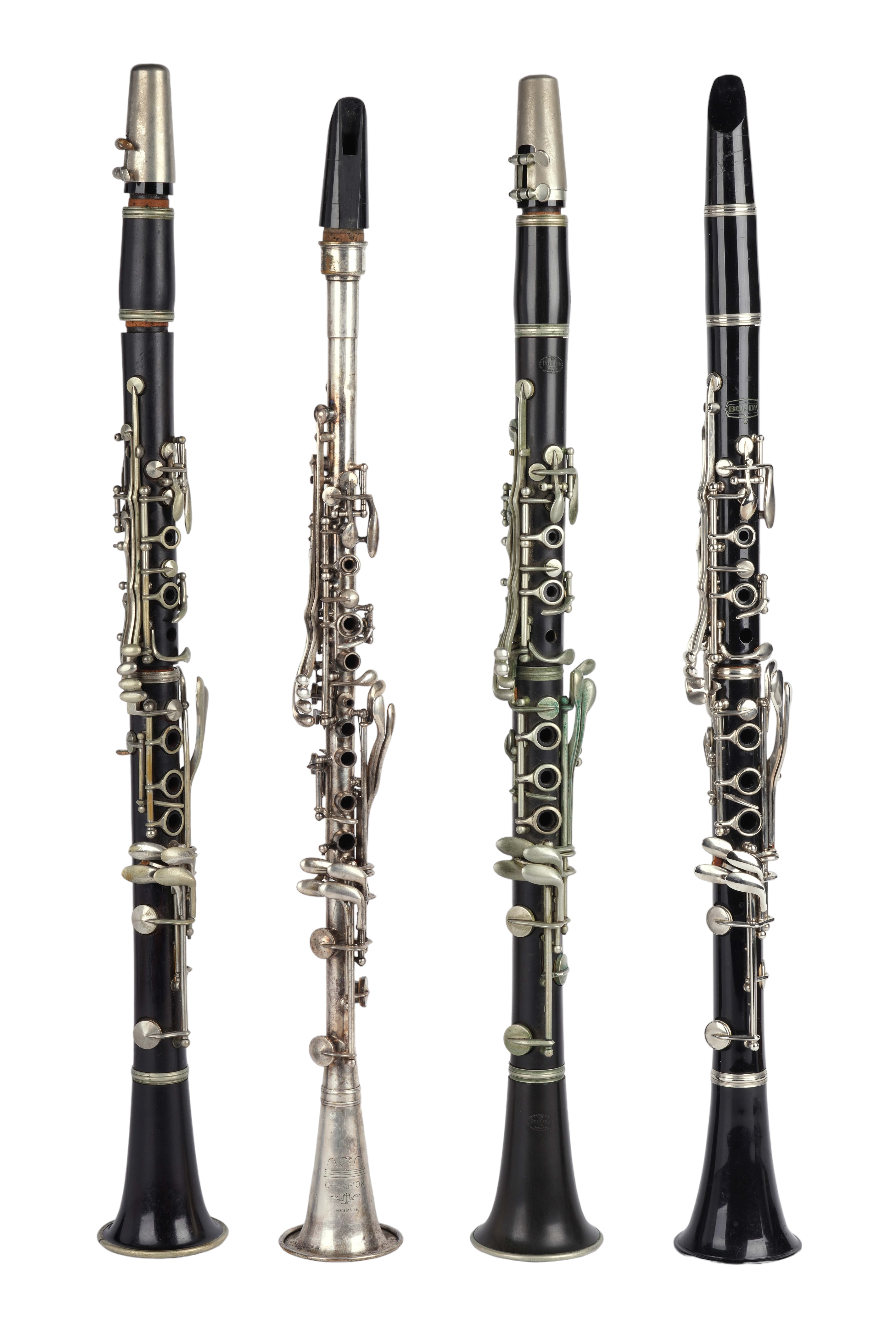 (4) Clarinets, c/o Champion