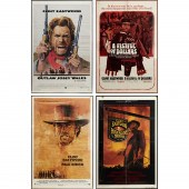 (4) CLINT EASTWOOD ORIGINAL 1-