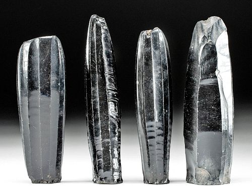 4 COLIMA OBSIDIAN STONE
