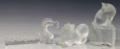 (4) COLLECTION OF LALIQUE CRYS