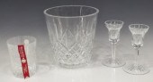 (4) COLLECTION WATERFORD CRYST