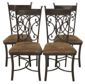 (4) CONTEMPORARY UPHOLSTERED W