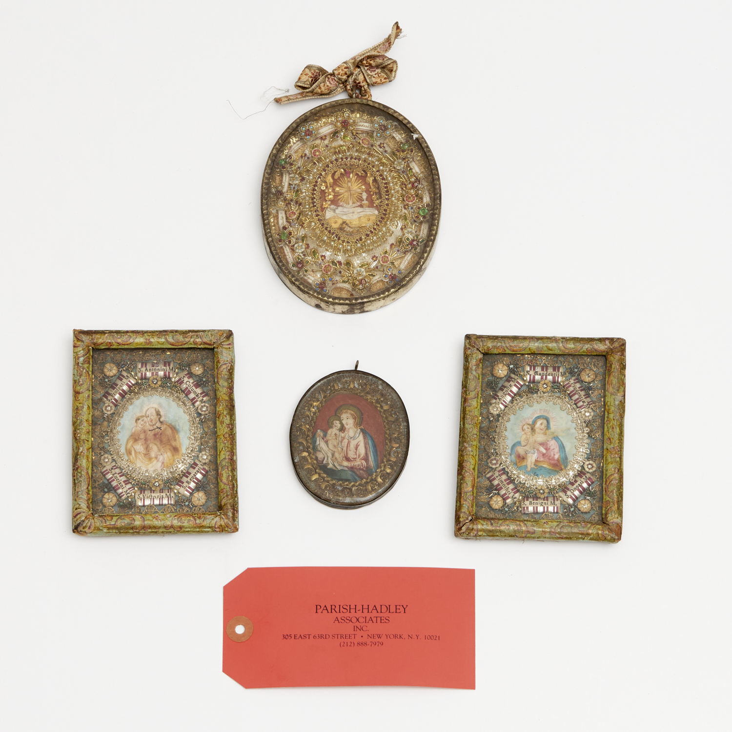 (4) CONTINENTAL DEVOTIONAL ICONS