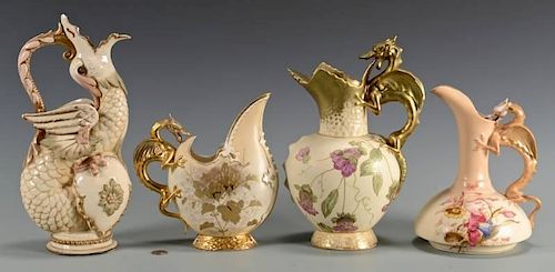 4 CONTINENTAL DRAGON EWERS &
