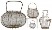 (4) CONTINENTAL METAL WIRE EGG