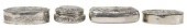 4) CONTINENTAL SILVER-TONE MET