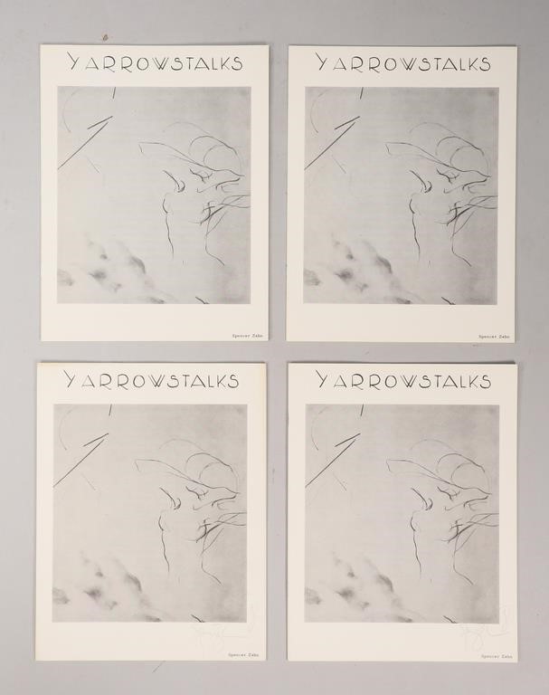 4 COPIES OF YARROWSTALKS ISSUE