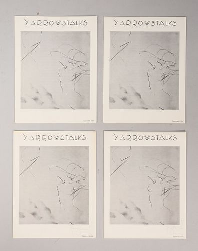 4 COPIES OF YARROWSTALKS ISSUE