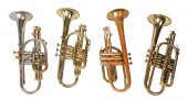 (4) Cornets, c/o Medalist seri