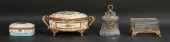 4 CRYSTAL & PORCELAIN DRESSER