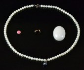 (4) Cultured Pearl Necklace &