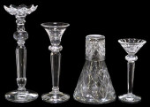 (4) CUT CRYSTAL BEDSIDE CARAFE