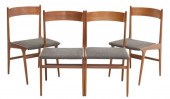 (4) DANISH MID-CENTURY MODERN