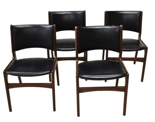 (4) DANISH MID-CENTURY ROSEWOOD
