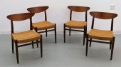 4 DANISH MODERN ARNE HOVMAND-O