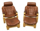 (4) DANISH MODERN SKIPPERS ARM