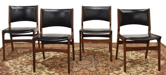 (4) DANISH NOVA MID-CENTURY TEAK